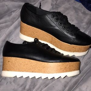 Mossimo platform shoes size 10 loafers